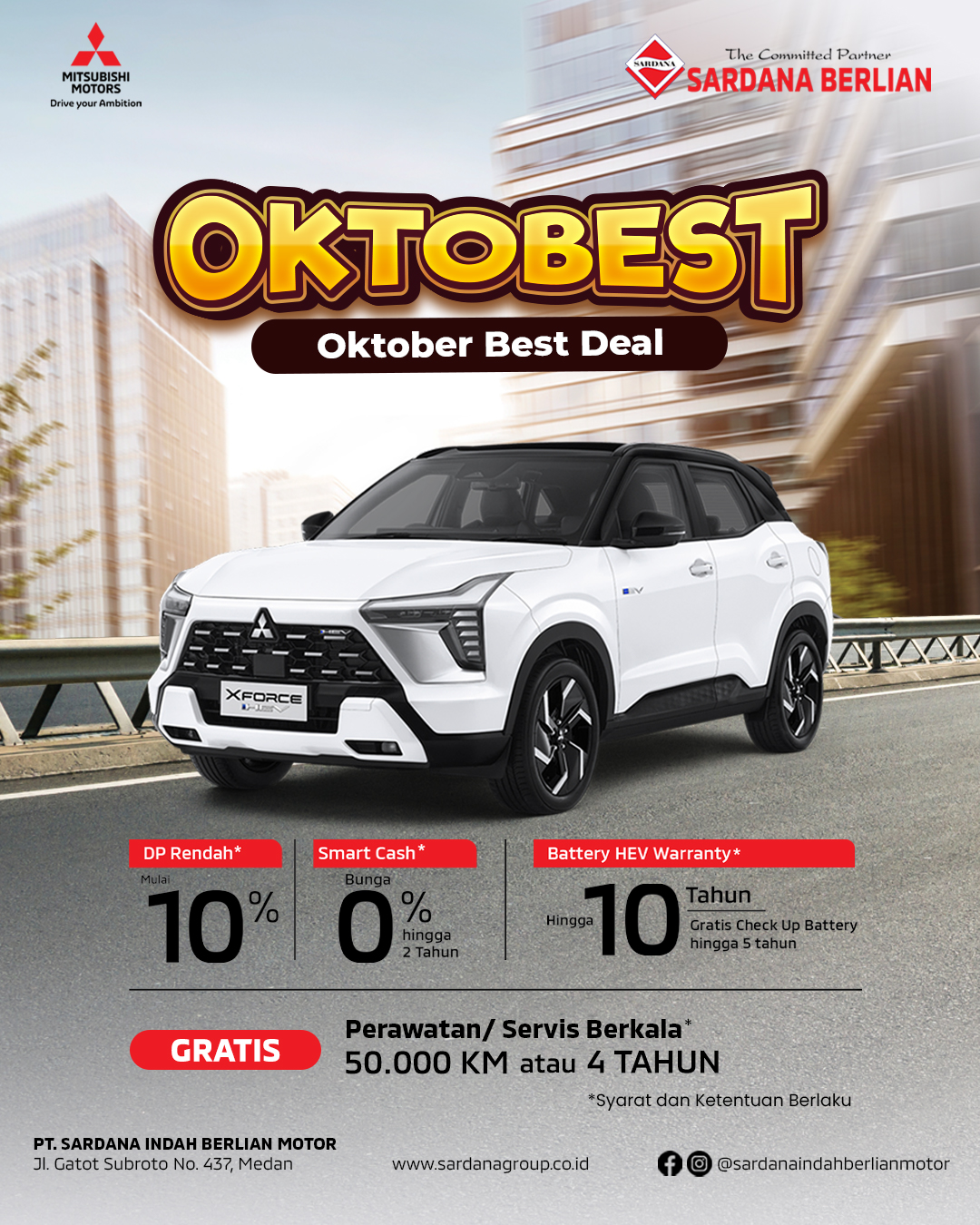 OKTOBEST! Oktober Best Deal | Promo terbaru new Xforce HEV